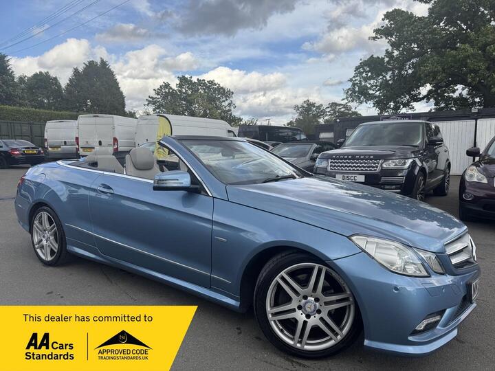 Mercedes-Benz E Class 2.1 E250 CDI BlueEfficiency Sport Cabriolet Tiptronic Euro 5 2dr