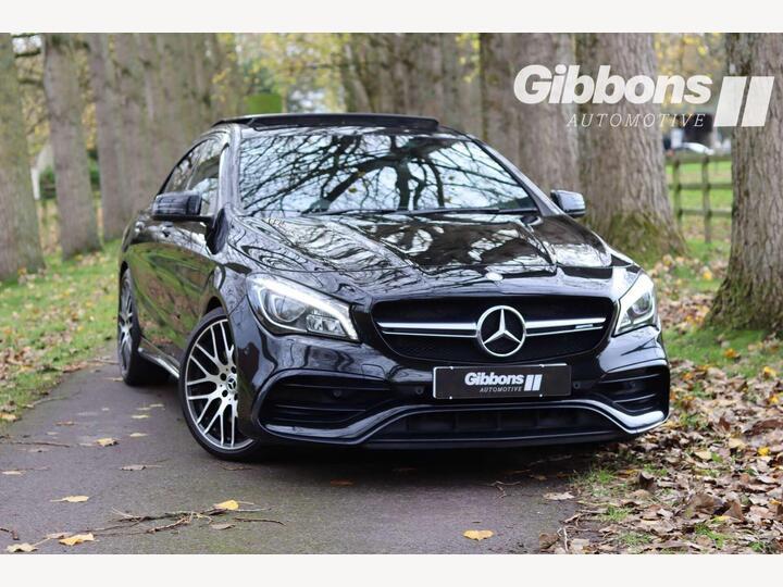 Mercedes-Benz CLA 2.0 CLA45 AMG Coupe SpdS DCT 4MATIC Euro 6 (s/s) 4dr Mercedes-Benz CLA 2.0 CLA45 AMG Coupe SpdS DCT 4MATIC Euro 6 (s/s) 4dr
