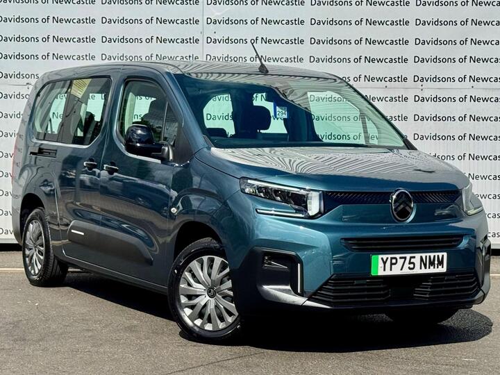 Citroen E-Berlingo 52kWh PLUS XL Auto 5dr (7.4kW Charger) Citroen E-Berlingo 52kWh PLUS XL Auto 5dr (7.4kW Charger)