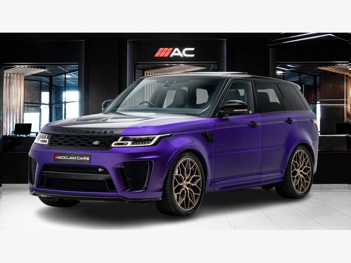 Land Rover Range Rover Sport 5.0 P575 V8 SVR Auto 4WD Euro 6 (s/s) 5dr