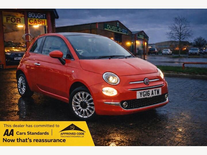 Fiat 500 1.2 Lounge Euro 6 (s/s) 3dr