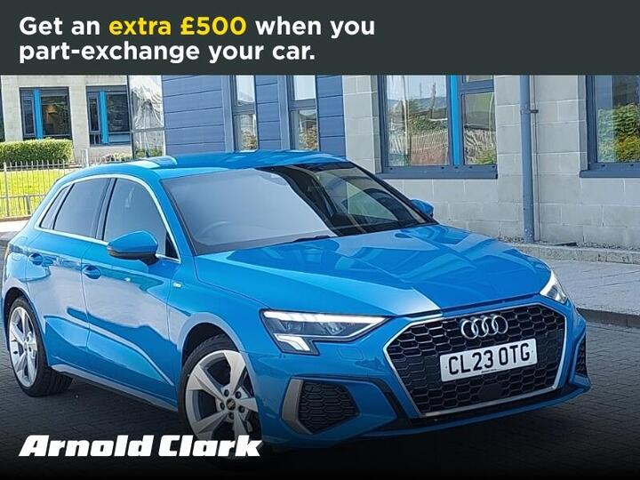 Audi A3 1.0 TFSI 30 S Line Sportback Euro 6 (s/s) 5dr