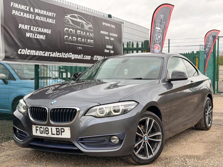 BMW 2 Series 1.5 218i Sport Euro 6 (s/s) 2dr