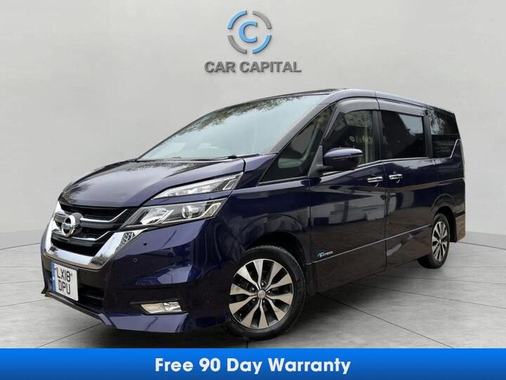 Nissan SERENA 2.0 HIGHWAY STAR PURE DRIVE S-HYBRID PETROL AUTO 8 SEATS FINANCE+ULEZ+WARRANTY+MOT+SERVICE
