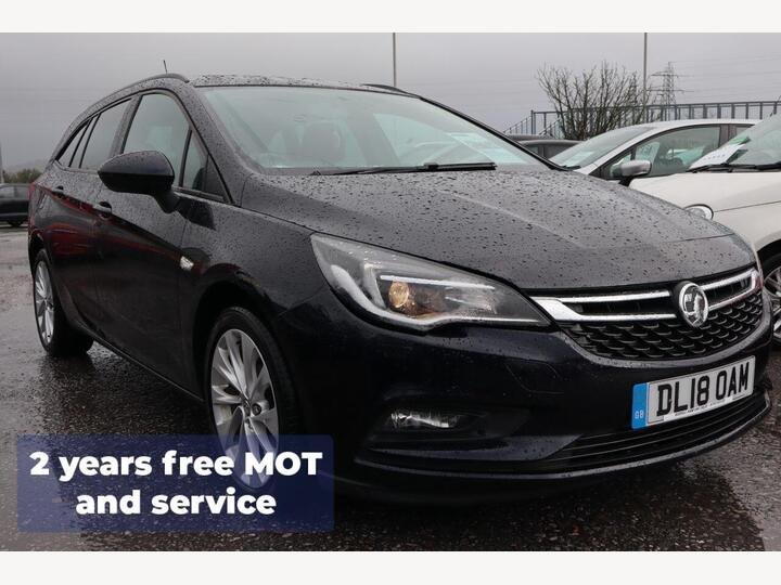 Vauxhall ASTRA 1.4i Design Sports Tourer Euro 6 5dr