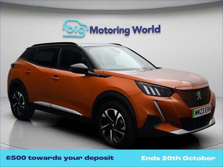 Peugeot E-2008 50kWh GT Auto 5dr (7kW Charger)