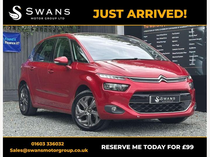 Citroen C4 PICASSO 1.6 E-HDi Exclusive Euro 5 (s/s) 5dr