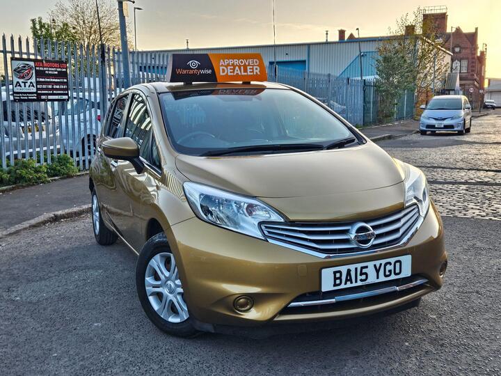 Nissan Note 1.2 DIG-S Acenta Premium Hatchback 5dr Petrol CVT Euro 5 (s/s) (98 Ps)