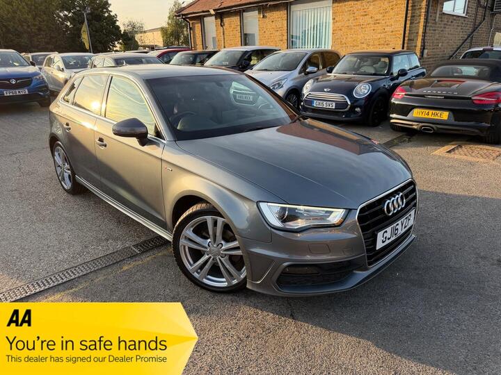 Audi A3 1.4 TFSI S Line Sportback S Tronic Euro 6 (s/s) 5dr (Nav)