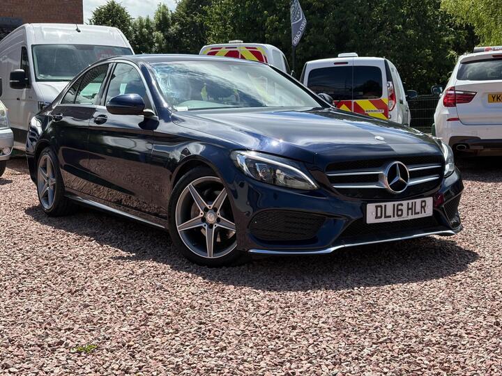 Mercedes-Benz C Class 1.6 C200d AMG Line G-Tronic+ Euro 6 (s/s) 4dr