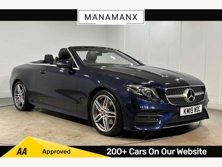 Mercedes-Benz E Class 2.0 E220d AMG Line Cabriolet G-Tronic+ Euro 6 (s/s) 2dr