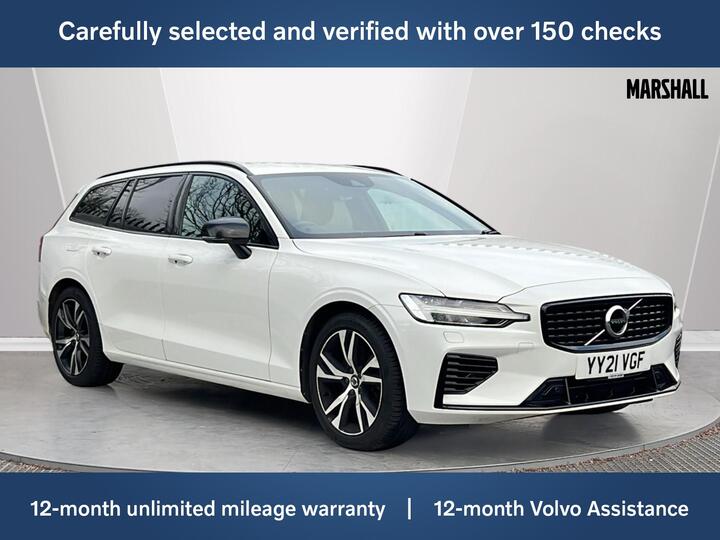 Volvo V60 2.0h T6 Recharge 11.6kWh R-Design Auto AWD Euro 6 (s/s) 5dr