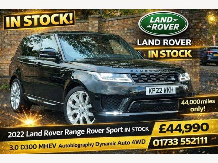 Land Rover Range Rover Sport 3.0 D300 MHEV Autobiography Dynamic Auto 4WD Euro 6 (s/s) 5dr Land Rover Range Rover Sport 3.0 D300 MHEV Autobiography Dynamic Auto 4WD Euro 6 (s/s) 5dr