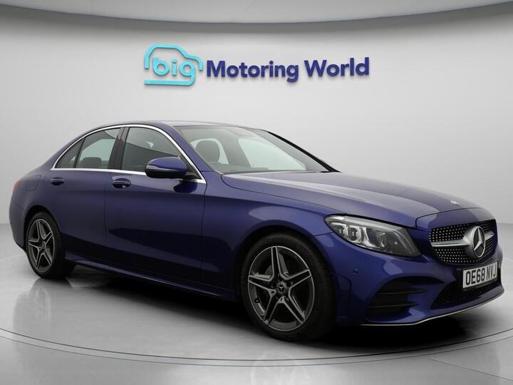 Mercedes-Benz C Class 1.5 C200 MHEV EQ Boost AMG Line (Premium) G-Tronic+ Euro 6 (s/s) 4dr