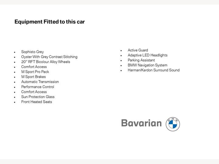 BMW X3 2.0 20d M Sport Auto XDrive Euro 6 (s/s) 5dr