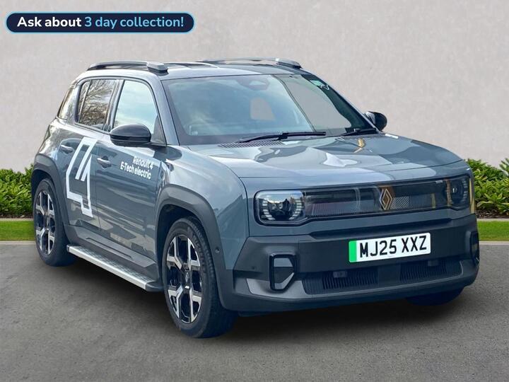 Renault 4 Comfort Range 52kWh Techno Auto 5dr