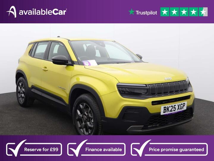 Jeep Avenger 1.2 Longitude Euro 6 (s/s) 5dr Jeep Avenger 1.2 Longitude Euro 6 (s/s) 5dr