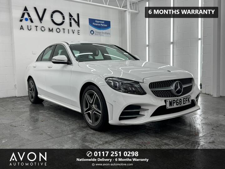 Mercedes-Benz C Class 2.0 C220d AMG Line (Premium) G-Tronic+ Euro 6 (s/s) 4dr
