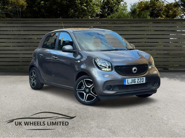 Smart Forfour 1.0 Prime (Premium) Twinamic Euro 6 (s/s) 5dr