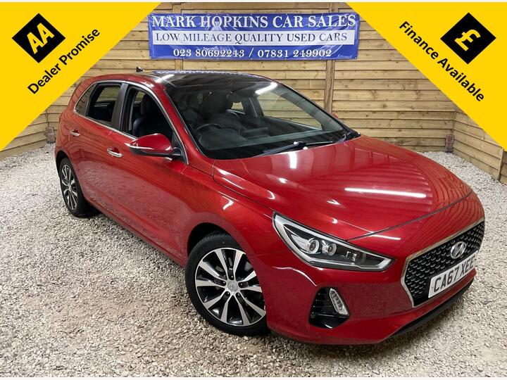 Hyundai I30 1.6 CRDi Blue Drive Premium SE DCT Euro 6 (s/s) 5dr