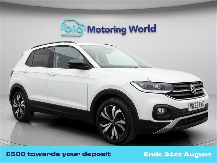 Volkswagen T-Cross 1.0 TSI Black Edition Euro 6 (s/s) 5dr