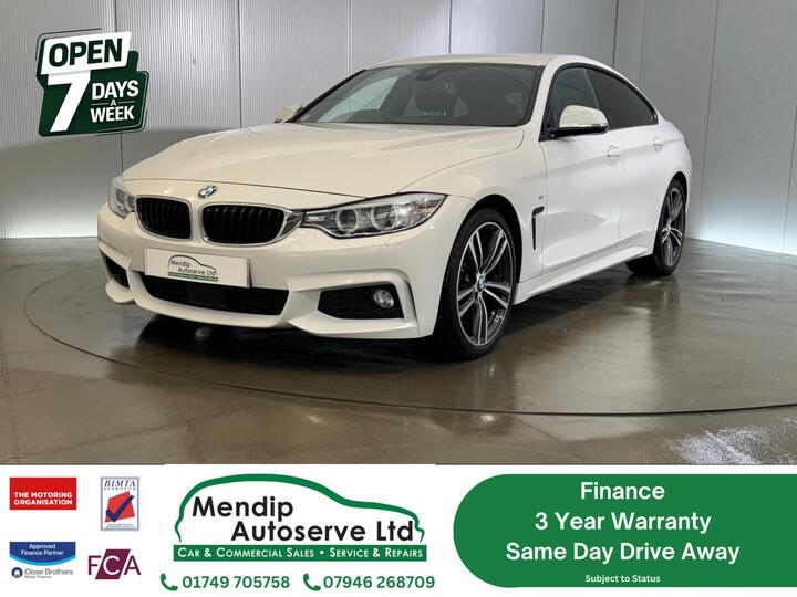 BMW 4 Series Gran Coupe 2.0 420i M Sport Hatchback 5dr Petrol Auto Euro 6 (s/s) (184 Ps)