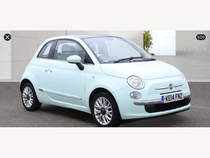 Fiat 500 1.2 Lounge Euro 6 (s/s) 3dr