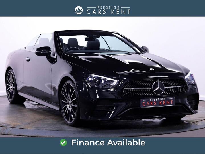 Mercedes-Benz E Class 2.0 E220d AMG Line Night Edition (Premium Plus) Cabriolet G-Tronic+ Euro 6 (s/s) 2dr