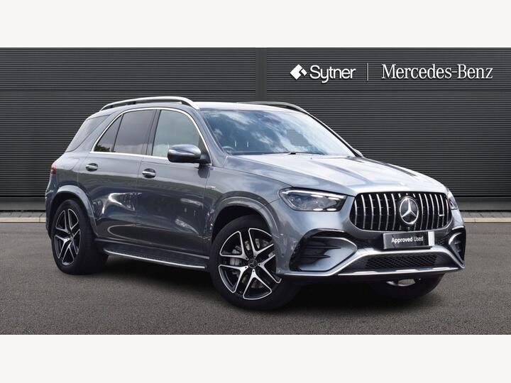 Mercedes-Benz GLE 3.0 GLE53 BiTurbo MHEV AMG (Premium) SpdS TCT 4MATIC+ Euro 6 (s/s) 5dr (7 Seat) Mercedes-Benz GLE 3.0 GLE53 BiTurbo MHEV AMG (Premium) SpdS TCT 4MATIC+ Euro 6 (s/s) 5dr (7 Seat)