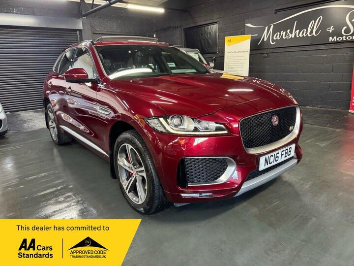Jaguar F-PACE 3.0 V6 S Auto AWD Euro 6 (s/s) 5dr
