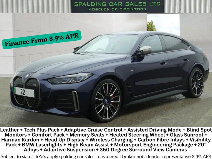 BMW I4 M50 83.9kWh Gran Coupe Auto 4WD 5dr