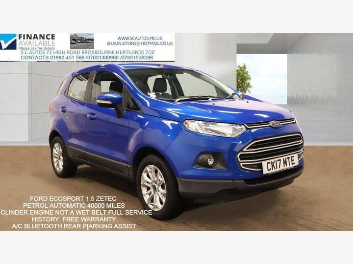 Ford EcoSport 1.5 Zetec Powershift 2WD Euro 5 5dr