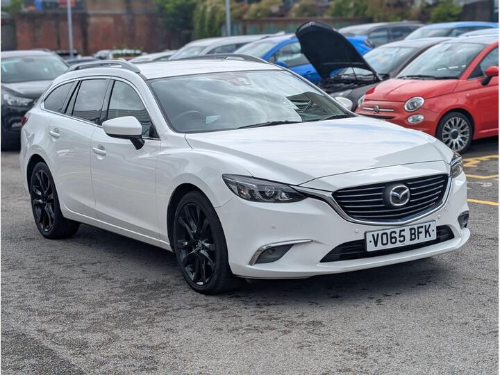 Mazda Mazda6 2.2 SKYACTIV-D Sport Nav Tourer Auto Euro 6 (s/s) 5dr Mazda Mazda6 2.2 SKYACTIV-D Sport Nav Tourer Auto Euro 6 (s/s) 5dr