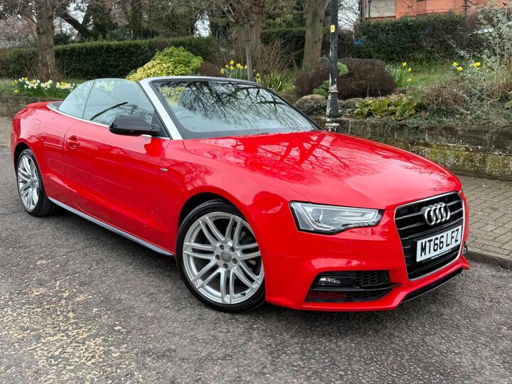 Audi A5 Cabriolet 2.0 TDI S Line Special Edition Plus Multitronic Euro 6 (s/s) 2dr Audi A5 Cabriolet 2.0 TDI S Line Special Edition Plus Multitronic Euro 6 (s/s) 2dr