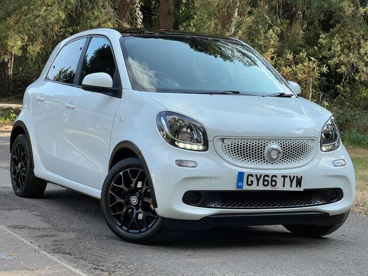 Smart Forfour 1.0 Edition White Euro 6 (s/s) 5dr
