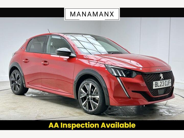 Peugeot E-208 50kWh GT Auto 5dr (7.4kW Charger)