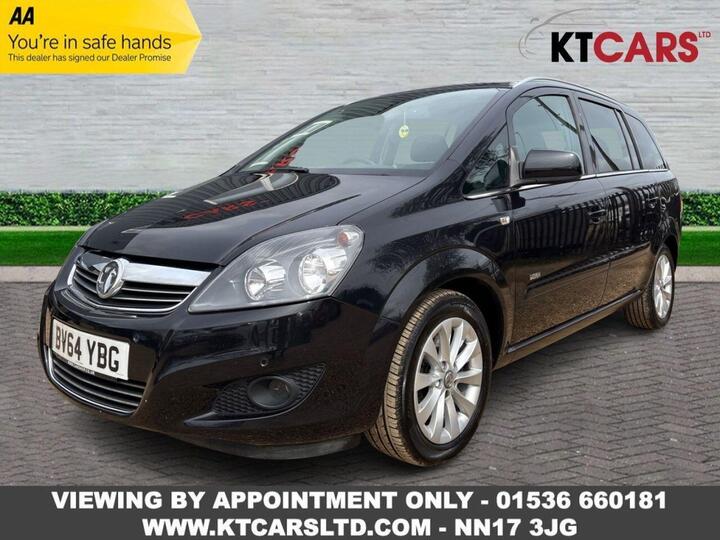 Vauxhall ZAFIRA 1.7 CDTi EcoFLEX Design Euro 5 5dr (SNav)