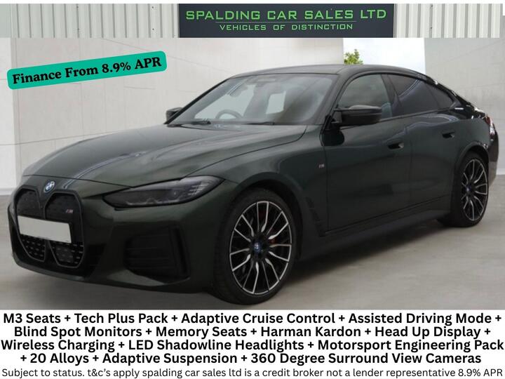BMW I4 M50 83.9kWh Gran Coupe Auto 4WD 5dr