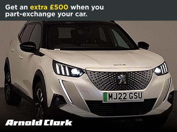 Peugeot E-2008 50kWh GT Auto 5dr (7kW Charger)