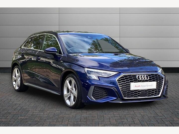 Audi A3 1.0 TFSI 30 S Line Sportback S Tronic Euro 6 (s/s) 5dr