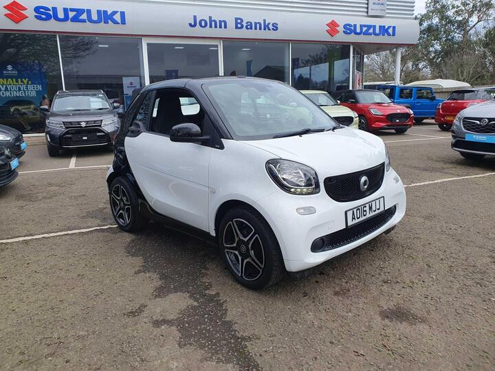 Smart Fortwo 0.9T Prime Cabriolet Twinamic Euro 6 (s/s) 2dr