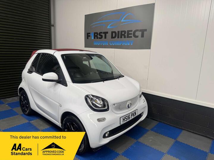 Smart FORTWO 0.9T Prime Cabriolet Twinamic Euro 6 (s/s) 2dr