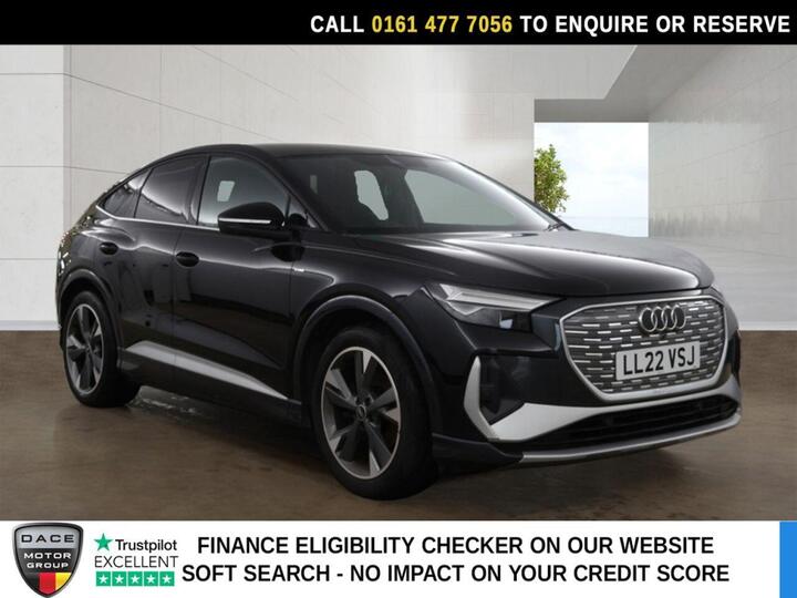 Audi Q4 E-TRON 35 S Line Sportback Auto 5dr 55kWh