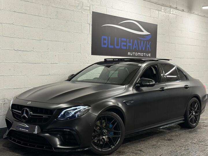 Mercedes-Benz E Class 4.0 E63 V8 BiTurbo AMG SpdS MCT 4MATIC+ Euro 6 (s/s) 4dr Mercedes-Benz E Class 4.0 E63 V8 BiTurbo AMG SpdS MCT 4MATIC+ Euro 6 (s/s) 4dr