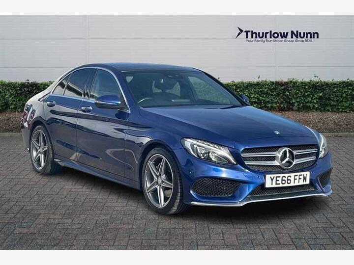 Mercedes-Benz C Class 2.1 C220d AMG Line (Premium Plus) 7G-Tronic+ Euro 6 (s/s) 4dr