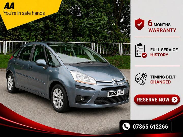 Citroen C4 Picasso 1.6 HDi VTR+ EGS6 Euro 4 5dr