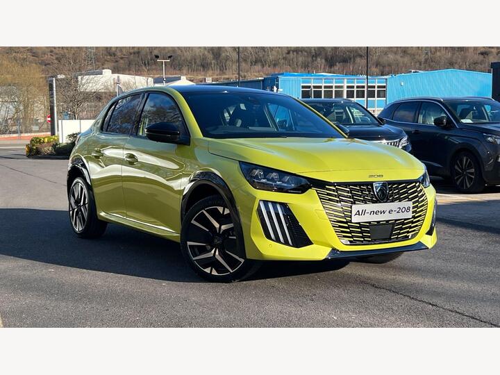 Peugeot E-208 51kWh GT Auto 5dr (7.4kW Charger)