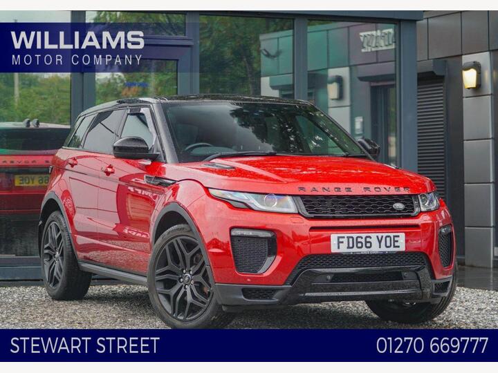 Land Rover RANGE ROVER EVOQUE 2.0 TD4 HSE Dynamic Auto 4WD Euro 6 (s/s) 5dr