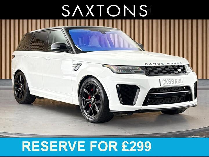 Land Rover Range Rover Sport 5.0 P575 V8 SVR Auto 4WD Euro 6 (s/s) 5dr