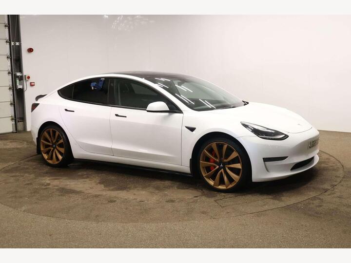 Tesla Model 3 (Dual Motor) Performance Auto 4WDE 4dr (Performance Upgrade) Tesla Model 3 (Dual Motor) Performance Auto 4WDE 4dr (Performance Upgrade)